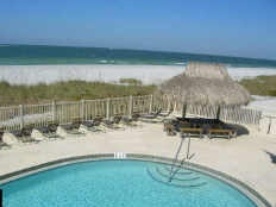 aerial view of pool deck